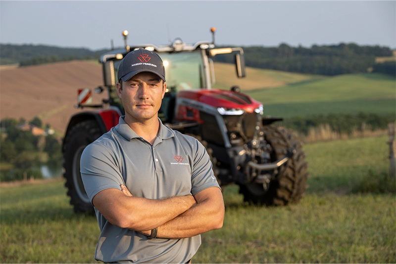 Massey Ferguson tractor purchased using the buying power of AGCO Finance.