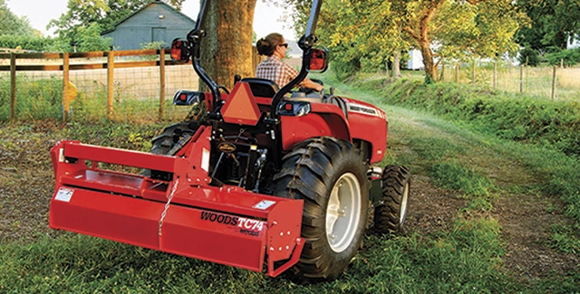 Woods Equipment landscape tools.
