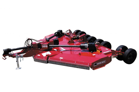 Bush Hog 3815 Flex-Wing Rotary Cutter - 15-foot cutter with double-deck construction for tough vegetation