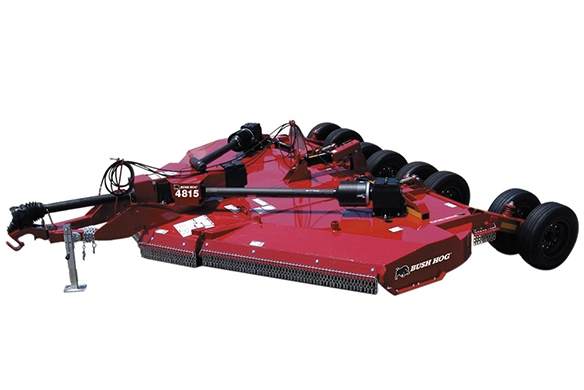 Bush Hog 4815 Flex-Wing Rotary Cutter - top-tier 15-foot cutter for commercial land clearing and brush control