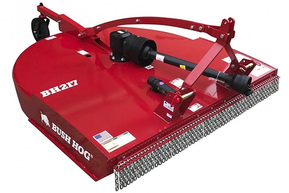 Bush Hog BH217 Single-Spindle Rotary Cutter - high-capacity cutter for utility tractors and pasture maintenance