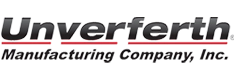 Unverferth Manufacturing Company, Inc. logo with red underline accent.