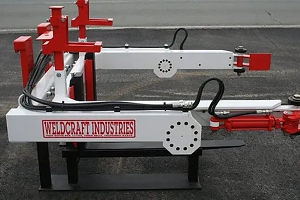 Weldcraft industries bin dumper.